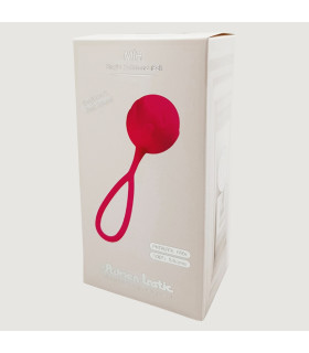 Вагинальный шарик Adrien Lastic Geisha Ball Mia розовый, 12 х 3.6 см - No Taboo