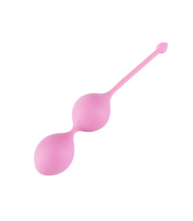 Вагинальные шарики Alive U-Tone Balls розовые, 18 х 3.5 см - No Taboo