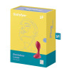 Анальный вибратор Satisfyer Backdoor Lover красный, 11.2 х 4.1 см фото №2 — секс игрушки: Украина, NO TABOO