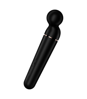 Вибратор-микрофон Satisfyer Planet Wand-Er универсальный, черный, 21.9 х 5.7 см - No Taboo