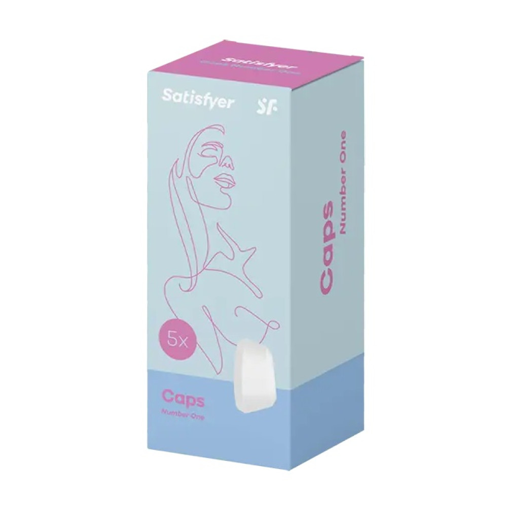 Сменная насадка на вакуумный стимулятор Satisfyer Number One Climax Tips, белая фото №2 — секс игрушки: Украина, NO TABOO