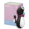 Вакуумный стимулятор клитора Satisfyer Penguin в виде пингвина, чёрно-белый, 10.8 х 5.8 см фото №2 — секс игрушки: Украина, NO TABOO