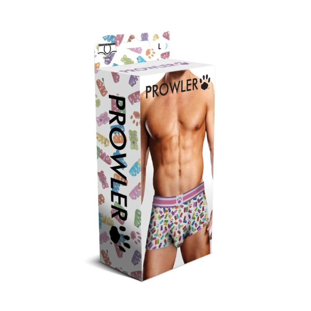 Трусы мужские Prowler Gummy Bears с узорами, розово-фиолетовые, M, фото №3 — секс шоп Украина, NO TABOO