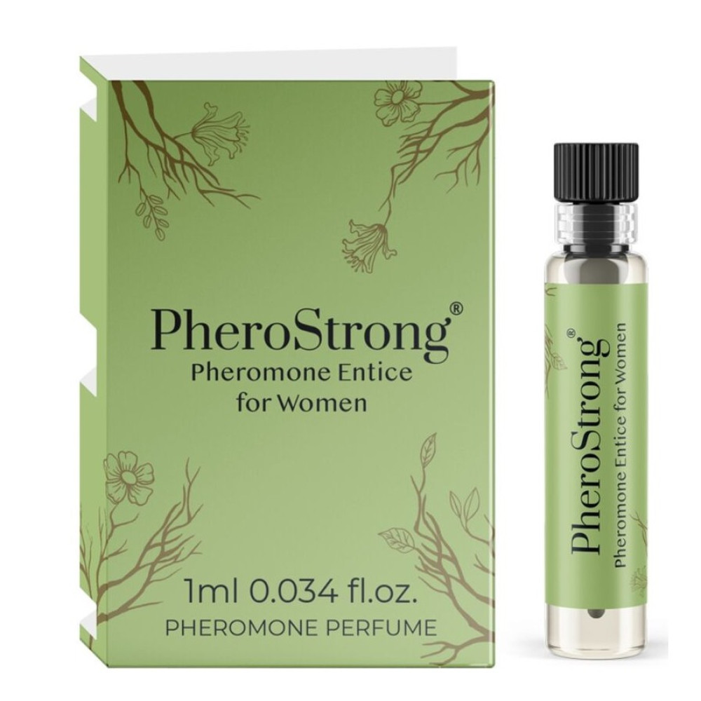 Пробник Парфюм для женщин PheroStrong Entice, с феромонами, 1 мл, фото №0 — секс шоп Украина, NO TABOO
