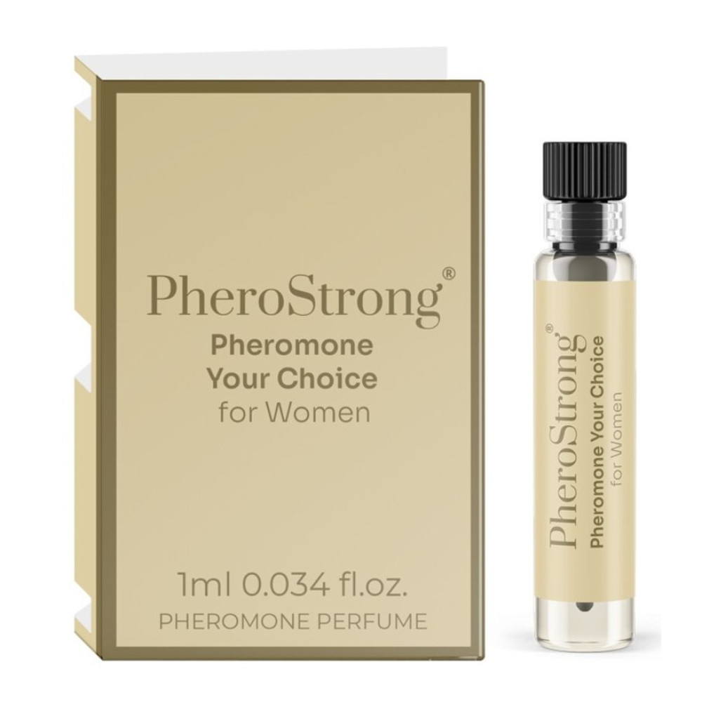 Пробник Парфюм для женщин PheroStrong Your Choice, с феромонами, 1 мл, фото №0 — секс шоп Украина, NO TABOO