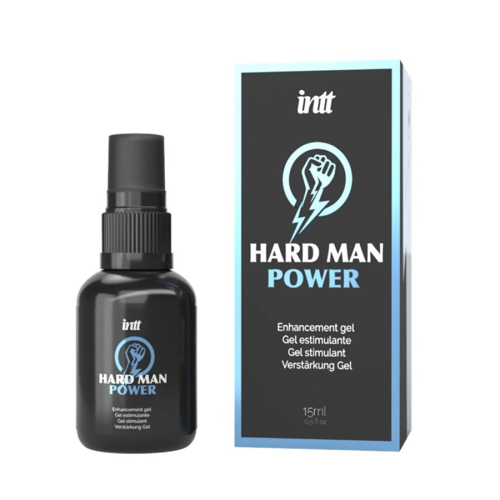 Стимулирующий гель Intt Hard Man Power для мужчин, 15 мл, фото №0 — секс шоп Украина, NO TABOO