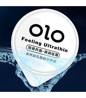 Презервативи ультра тонкі OLO 0.01 мм з гіалуроновою кислотою, 10 шт/уп - No Taboo