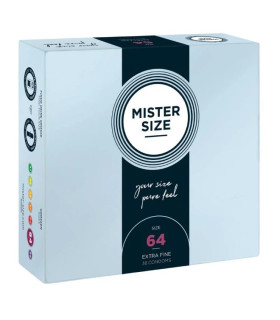 Презервативы латексные Mister Size Large 64 мм, 36 шт - No Taboo