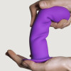 Фаллоимитатор Adrien Lastic Hitsens 3 термореактивный, фиолетовый, 18.2 х 4.2 см фото №5 — секс игрушки: Украина, NO TABOO
