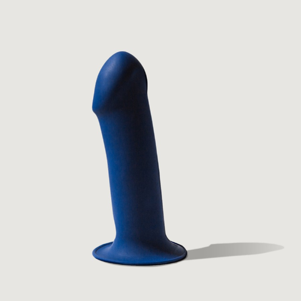 Фаллоимитатор Adrien Lastic Hitsens 1 термореактивный, голубой, 17.7 х 4.5 см фото №3 — секс игрушки: Украина, NO TABOO