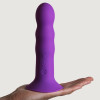 Вибратор Adrien Lastic Hitsens 3 на присоске, фиолетовый, 18.2 х 4 см фото №4 — секс игрушки: Украина, NO TABOO