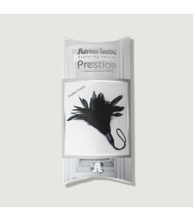 Пiр`я для лоскотання Adrien Lastic Prestige чорне, 15 см - No Taboo