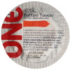 Презерватив с рельефными узорами тату One Tattoo Touch, красный, 1 шт. (215387)
