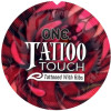 Презерватив с рельефными узорами тату One Tattoo Touch, красный, 1 шт. (215387)