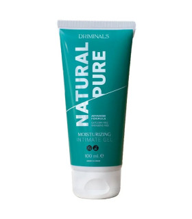 Лубрикант для чувствительной кожи Driminals Natural Pure на водной основе, 100 мл - No Taboo