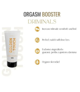 Лубрикант Driminals Golden Touch Booster для клітора, 30 мл - No Taboo