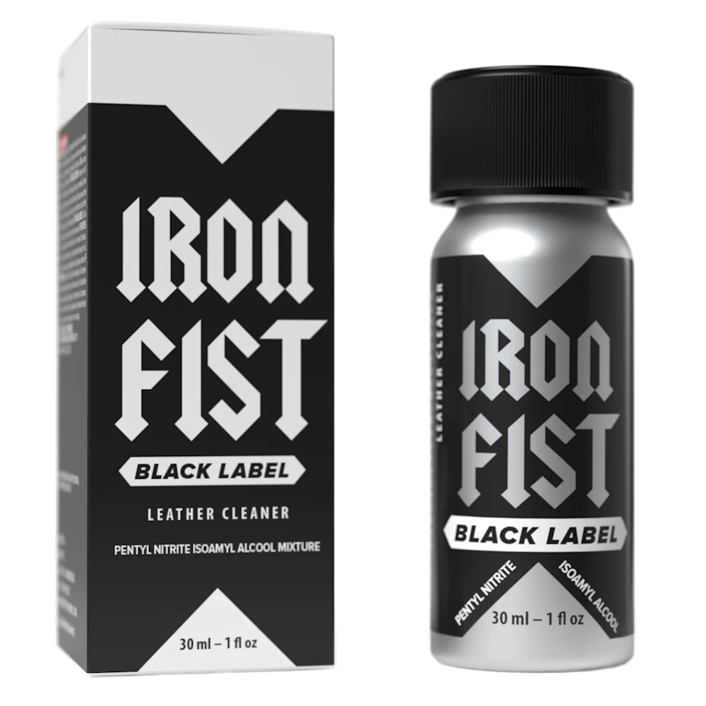 Попперс Iron Fist Black Label, 24 мл, фото №0 — секс шоп Украина, NO TABOO