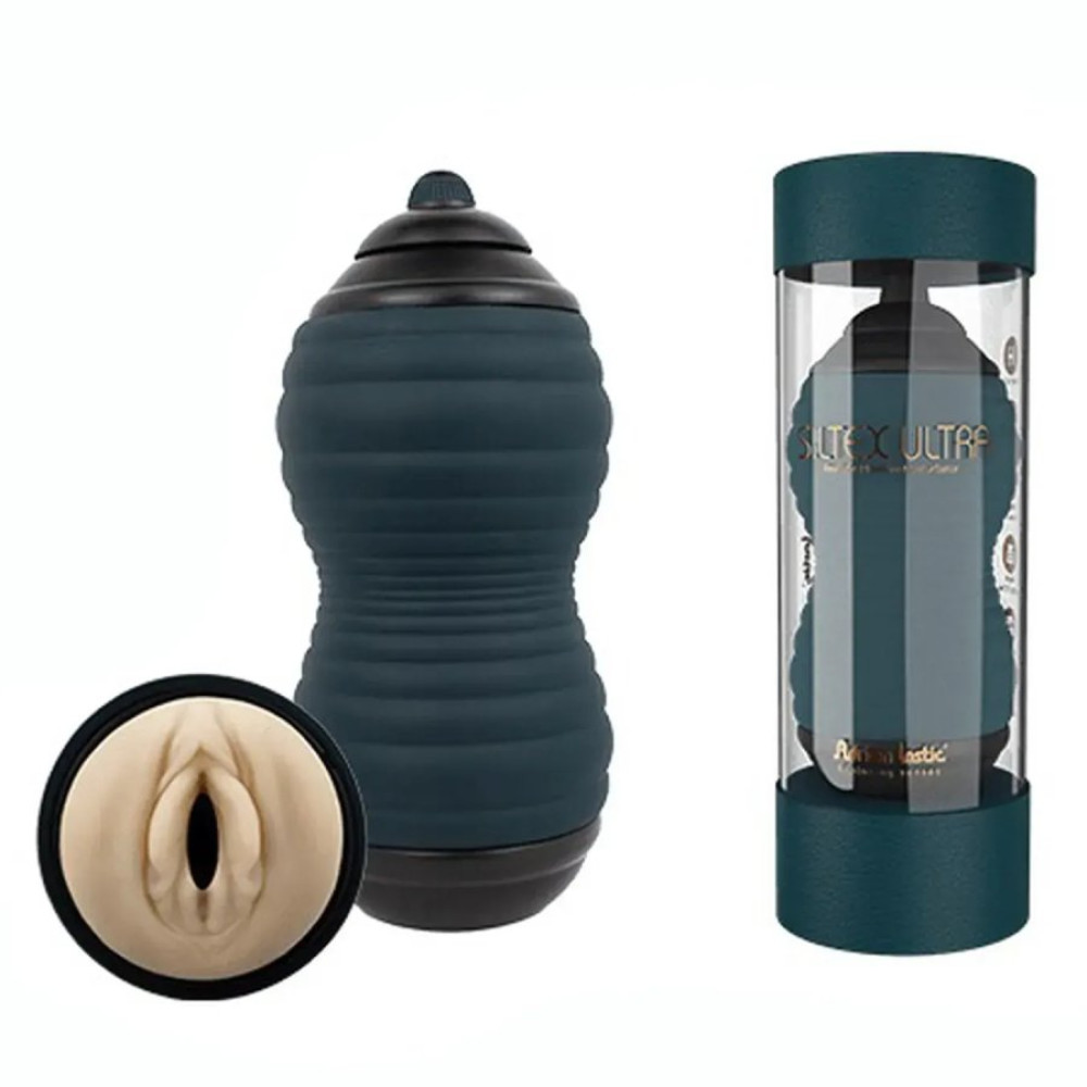 Мастурбатор вагина Adrien Lastic Siltex Ultra из киберкожи, бежевый, 19 х 3.5 см фото №0 — секс игрушки: Украина, NO TABOO
