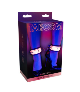 Поножі, що світяться в темряві Taboom Ankle Cuffs, рожеві - No Taboo
