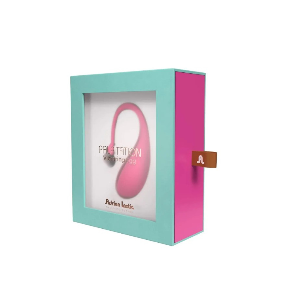Смарт виброяйцо Adrien Lastic Palpitation розовое, 18 х 4.5 см фото №2 — секс игрушки: Украина, NO TABOO
