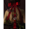 Набор для бондажа Upko Bowknot Hogtie Portable Bondage Gear с бантиками, красный, фото №19 — секс шоп Украина, NO TABOO