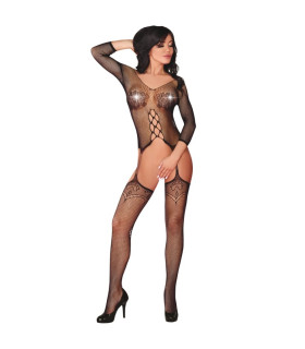Комбинезон эротический черный Dalitso S/L - No Taboo