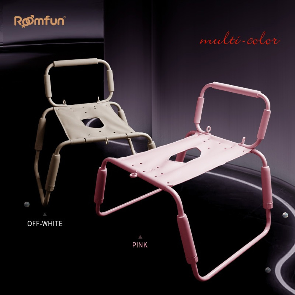 Стул для секса Roomfun Horse Chair регулируемый, розовый, фото №9 — секс шоп Украина, NO TABOO