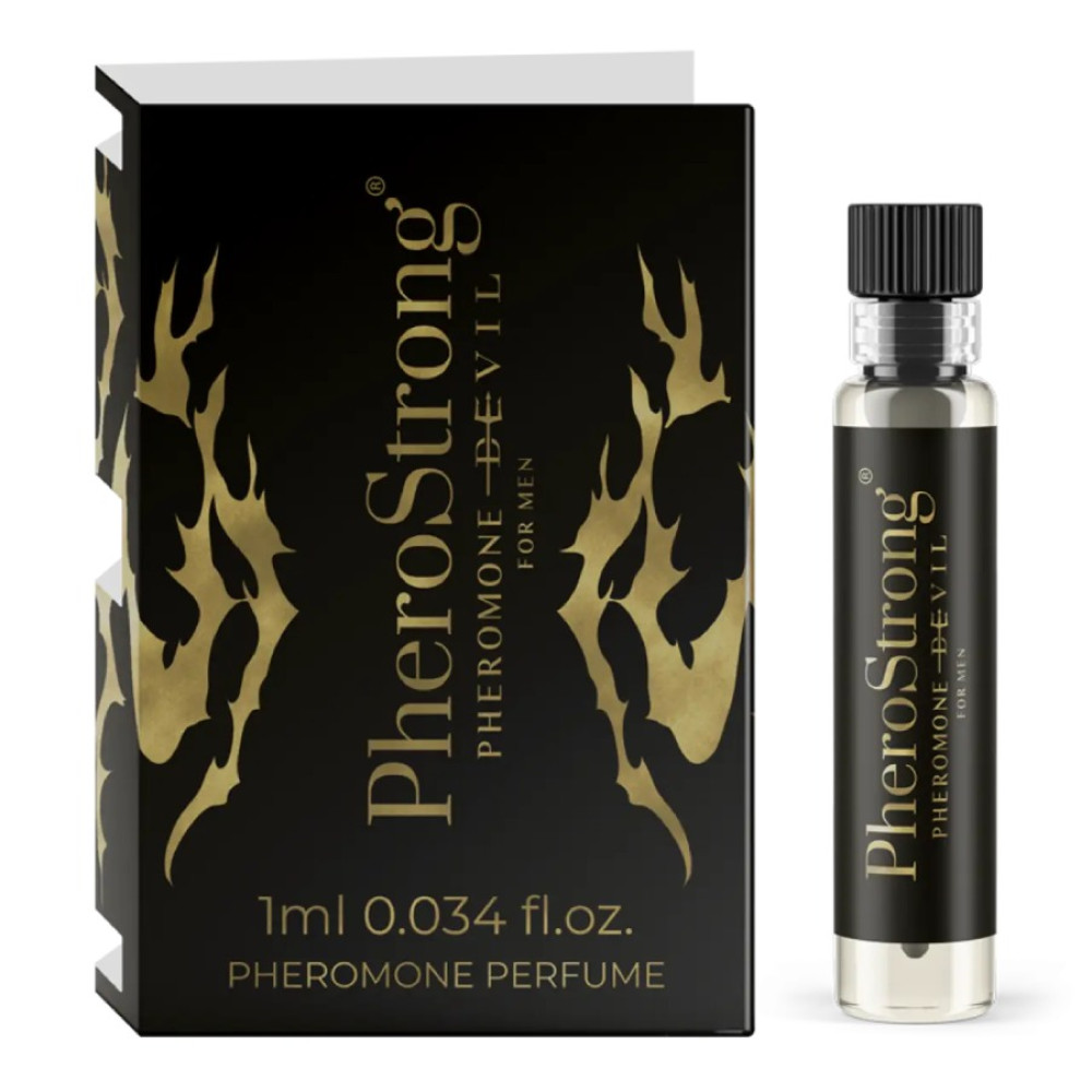 Пробник Парфюм для мужчин PheroStrong Pheromone Devil с феромонами, 1 мл, фото №0 — секс шоп Украина, NO TABOO