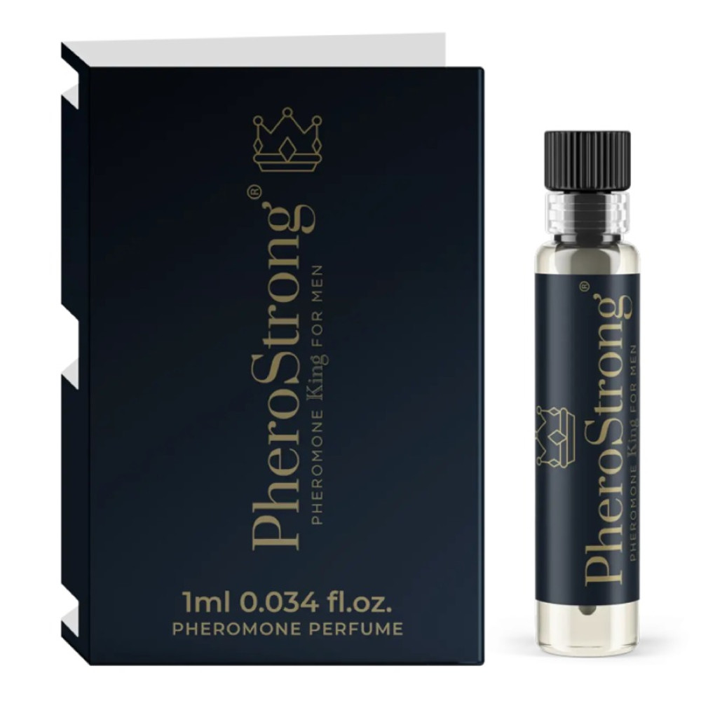 Пробник Парфюм для мужчин PheroStrong Pheromone King с феромонами, 1 мл, фото №0 — секс шоп Украина, NO TABOO