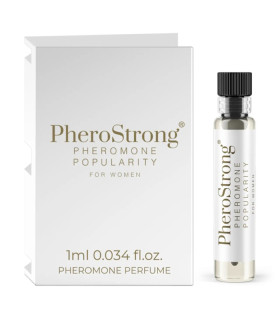 Пробник Парфум для жінок PheroStrong Pheromone Popularity, з феромонами, 1 мл - No Taboo