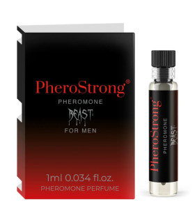 Пробник Парфюма для мужчин PheroStrong Pheromone Beast с феромонами, 1 мл - No Taboo