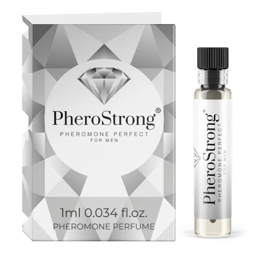 Пробник Парфюм для мужчин PheroStrong Pheromone Perfect for Men с феромонами, 1 мл, фото №0 — секс шоп Украина, NO TABOO
