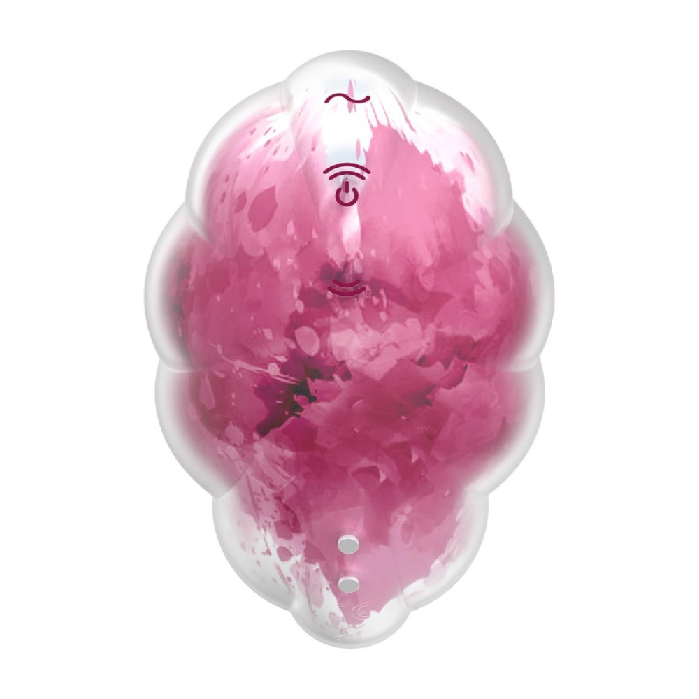 Вибратор Satisfyer Cloud Dancer с вакуумной стимуляцией клитора, красный, 9 х 6 см фото №6 — секс игрушки: Украина, NO TABOO