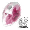 Вибратор Satisfyer Cloud Dancer с вакуумной стимуляцией клитора, красный, 9 х 6 см фото №1 — секс игрушки: Украина, NO TABOO