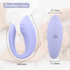 Вибратор для пар Every Night Toys Anthea с пультом, лавандовый, 19.8 х 6.3 см фото №4 — секс игрушки: Украина, NO TABOO