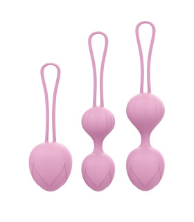 Набор вагинальных шариков Every Night Toys Wendy сиреневый, 3 шт - No Taboo