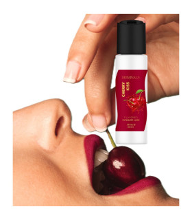 Съедобный лубрикант Driminals Kiss со вкусом вишни, 30 мл - No Taboo