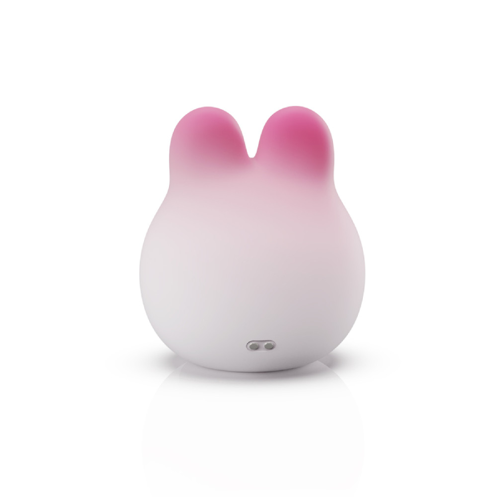 Сенсорный вибратор для клитора Univibe Marshmallow Chubby Bunny, реагирующий на сжатие, розовый, 9,1 × 8 см фото №6 — секс игрушки: Украина, NO TABOO