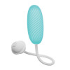 Виброяйцо с приложением Univibe Marshmallow Bliss Egg голубое, 14.7 х 3.8 см фото №2 — секс игрушки: Украина, NO TABOO