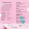 Виброяйцо с приложением Univibe Marshmallow Bliss Egg голубое, 14.7 х 3.8 см фото №4 — секс игрушки: Украина, NO TABOO