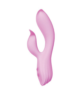 Вибратор-кролик Univibe Marshmallow Bunny Vibe розовый, 19.3 х 6.8 см - No Taboo