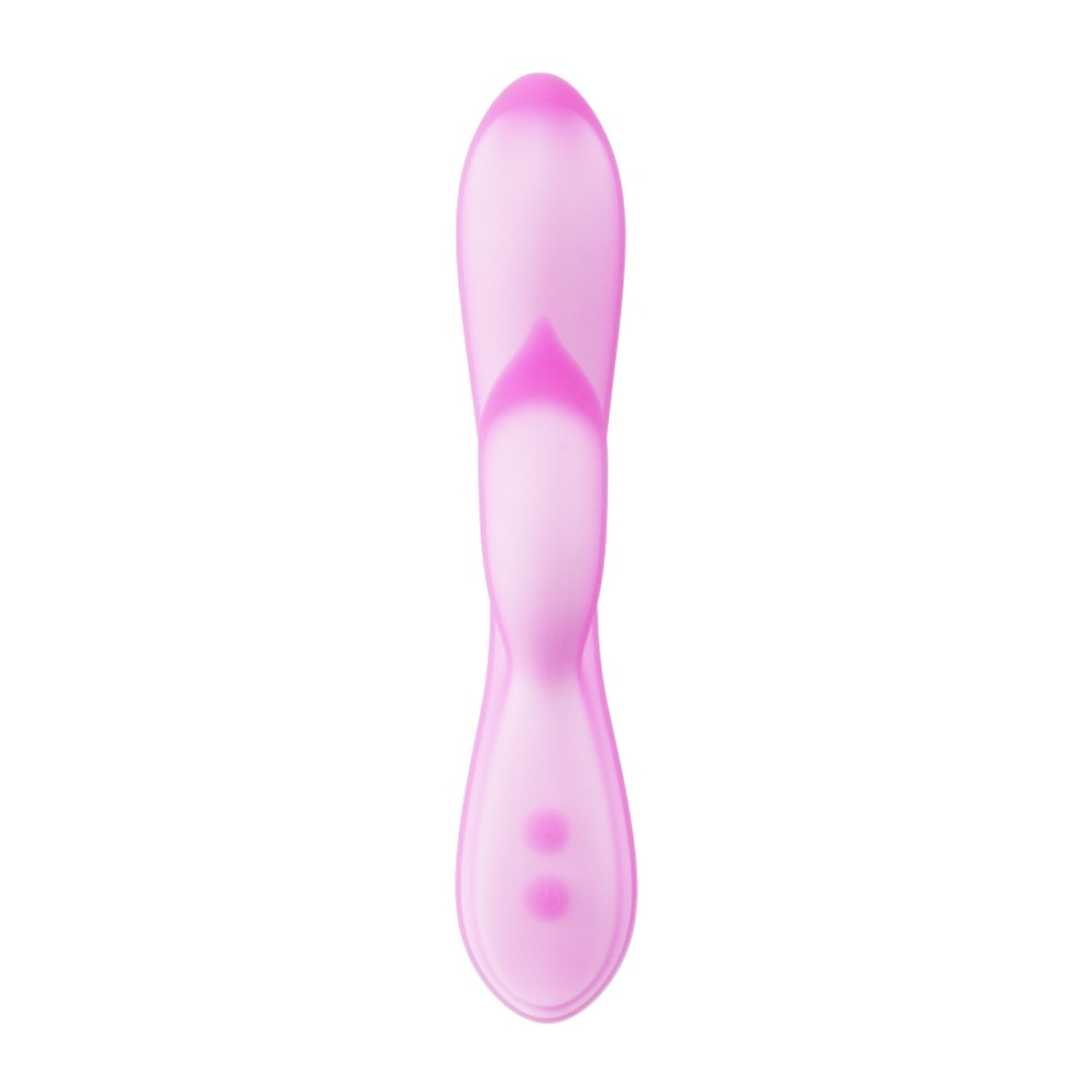 Вибратор-кролик Univibe Marshmallow Bunny Vibe розовый, 19.3 х 6.8 см фото №5 — секс игрушки: Украина, NO TABOO