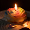 Свеча пион люминесцентная GlowKink 65 г, низкотемпературная, L, для БДСМ, разноцветная, фото №13 — секс шоп Украина, NO TABOO