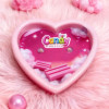 Массажная свеча с ароматом жевательной резинки, 70 мл, Candy Bubble Gum в форме сердца, фото №2 — секс шоп Украина, NO TABOO