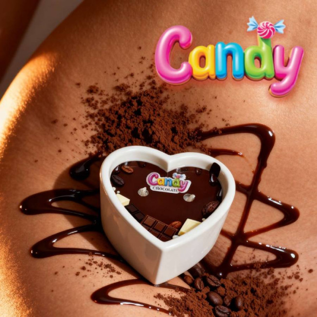 Новинки! Ароматизовані масажні свічки Candy в магазинах NO TABOO!