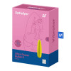 Вибропуля Satisfyer Ultra Power Bullet 5 рельєфная, жёлтая, 9.6 х 2.6 см фото №2 — секс игрушки: Украина, NO TABOO