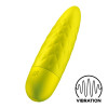 Вибропуля Satisfyer Ultra Power Bullet 5 рельєфная, жёлтая, 9.6 х 2.6 см фото №1 — секс игрушки: Украина, NO TABOO