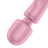 Двухсторонний вибратор-кролик и микрофон Satisfyer Triple Lover, силиконовый, розовый, 23.7 х 4.8 см фото №4 — секс игрушки: Украина, NO TABOO