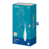 Вибратор для клитора Satisfyer Twirling Fun точечный, белый, 17.5 х 3.2 см фото №2 — секс игрушки: Украина, NO TABOO
