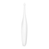 Вибратор для клитора Satisfyer Twirling Fun точечный, белый, 17.5 х 3.2 см фото №3 — секс игрушки: Украина, NO TABOO